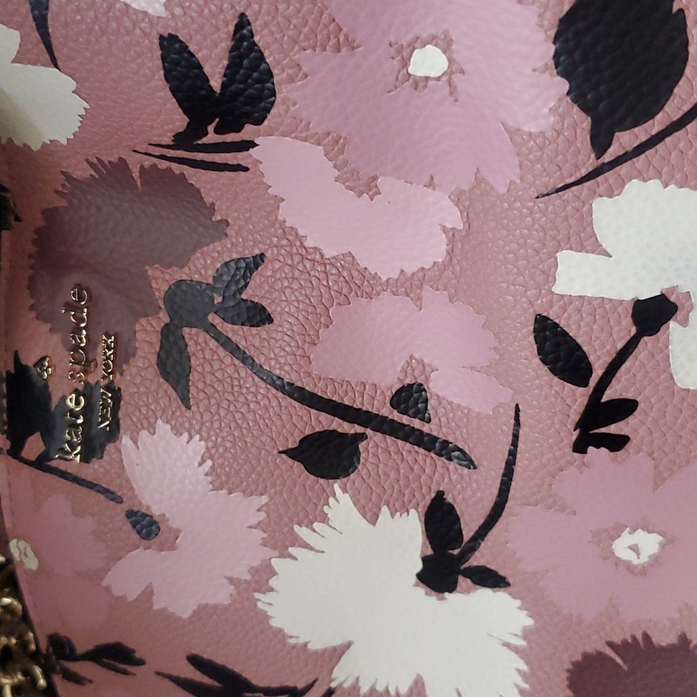 Kate Spade Briar Lane Gala Floral convertible leather purse